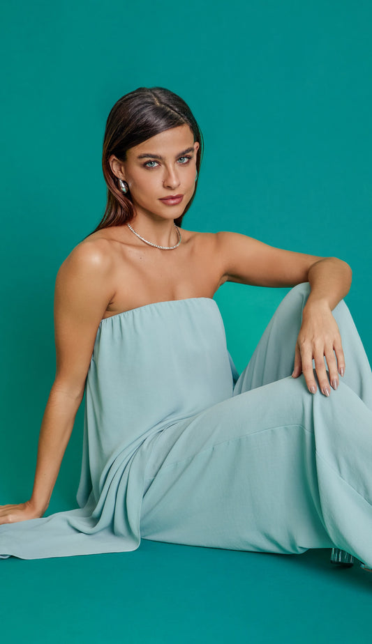 Conjunto Jacky Azul Claro