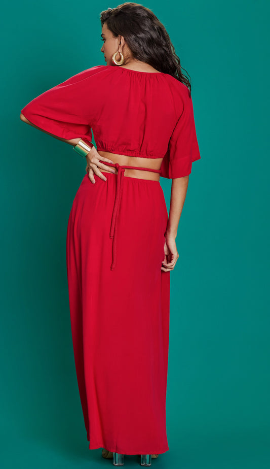 Vestido Paty Cereja