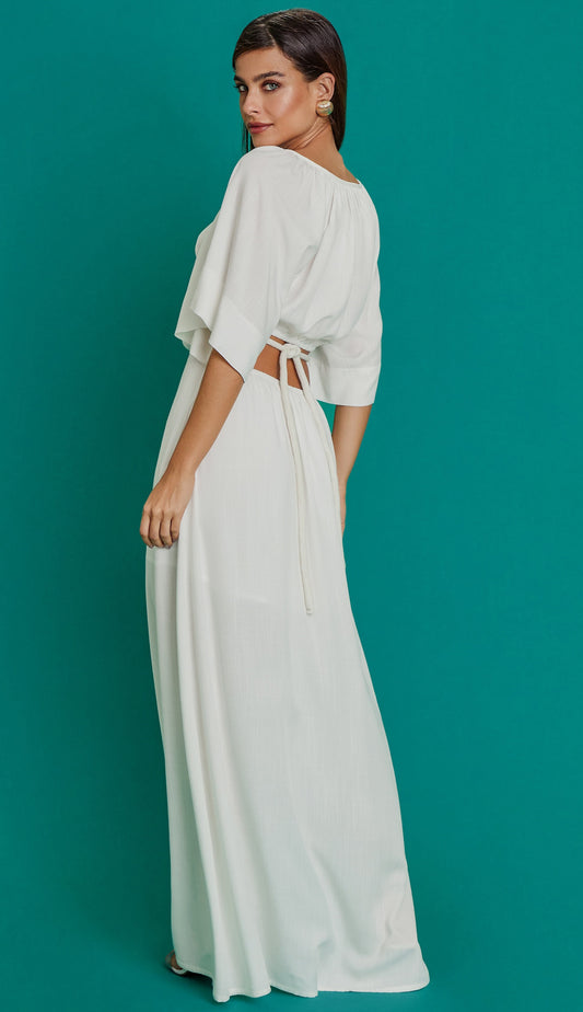 Vestido Paty Off White
