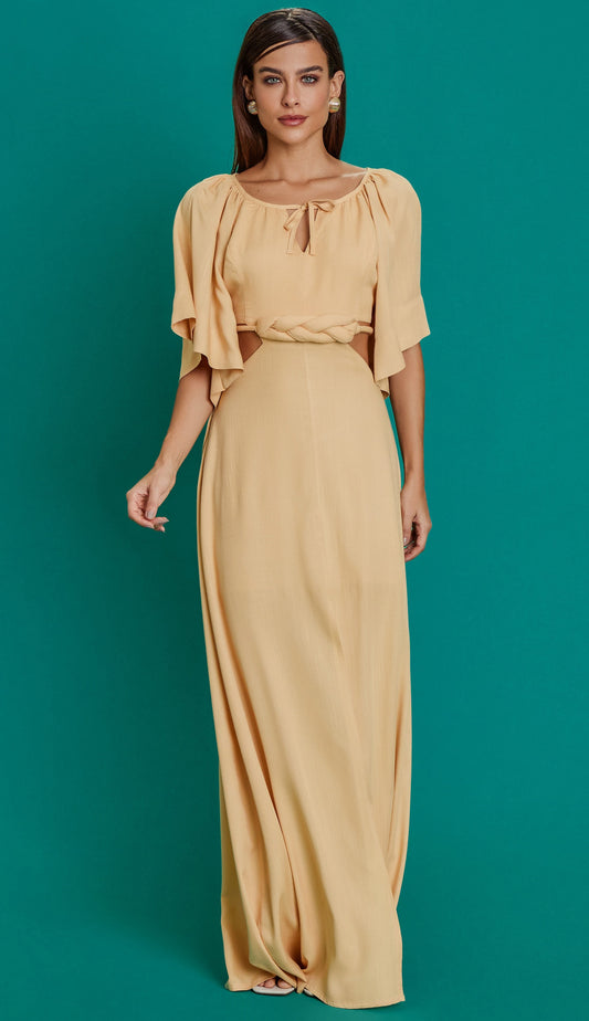 Vestido Paty Amarelo