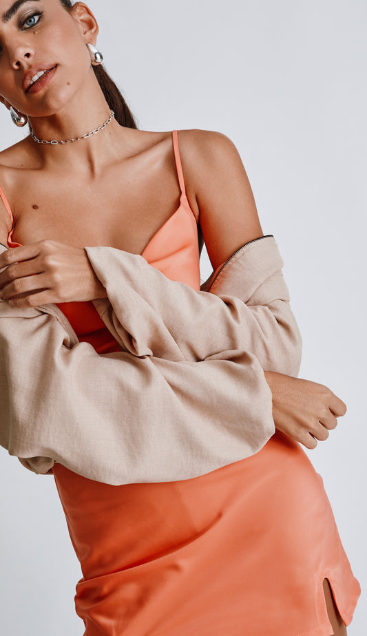 Vestido Pina Pêssego