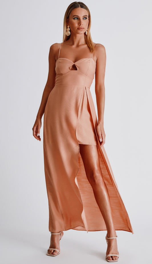 Vestido Renata Natural