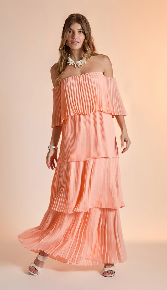 Vestido Rebeca Pêssego
