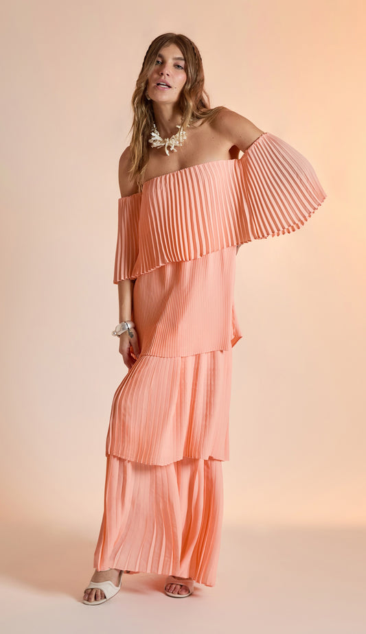 Vestido Rebeca Pêssego