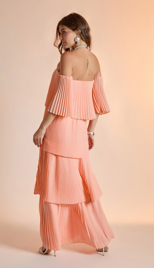 Vestido Rebeca Pêssego