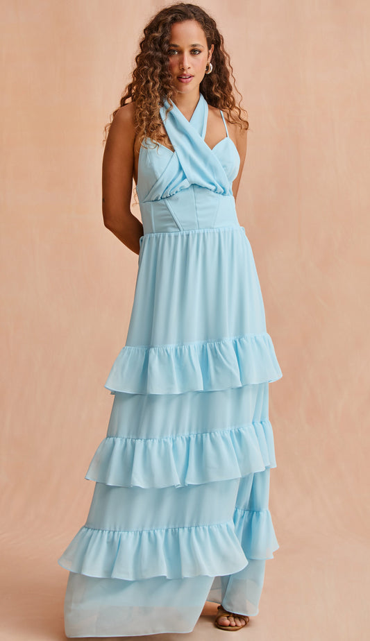 Vestido Silvia Azul