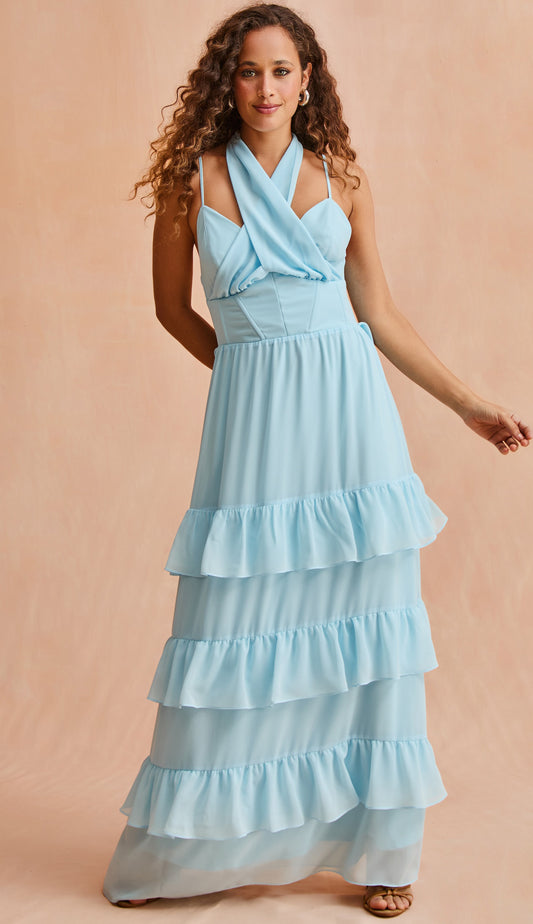 Vestido Silvia Azul