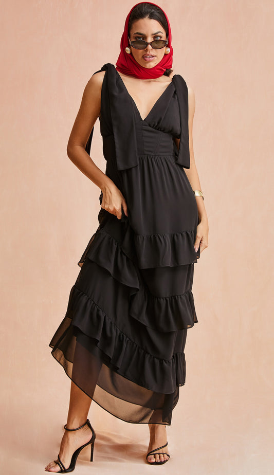Vestido Silvia Preto