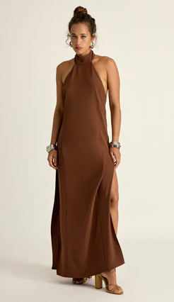 Vestido Tamar Mocha