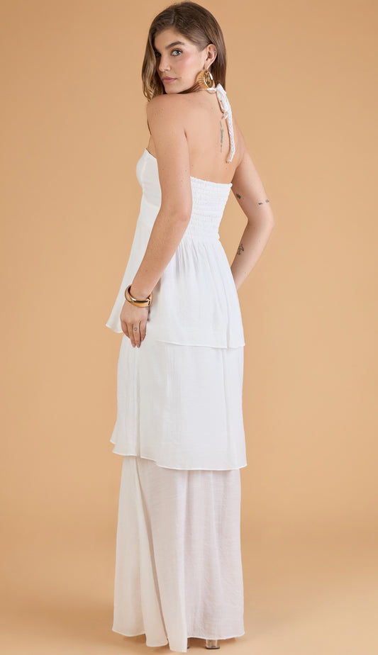 Vestido Valéria Off White