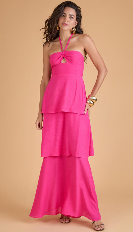 Vestido Valéria Pink