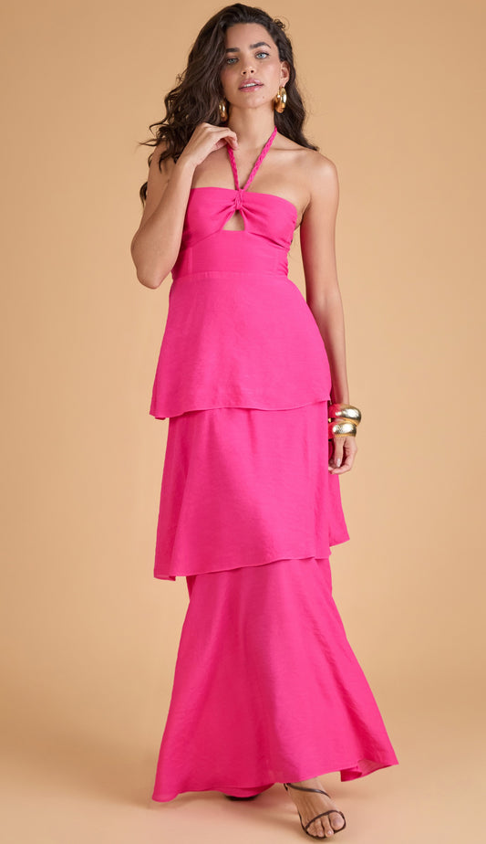 Vestido Valéria Pink
