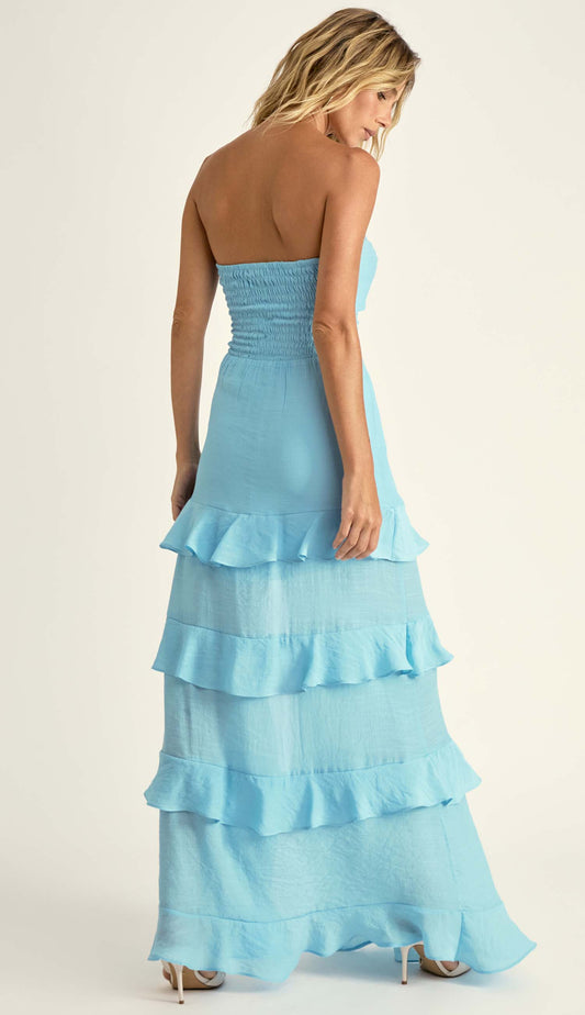 Vestido Trento Azul
