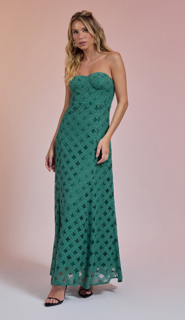 Vestido Virginia Verde feminino