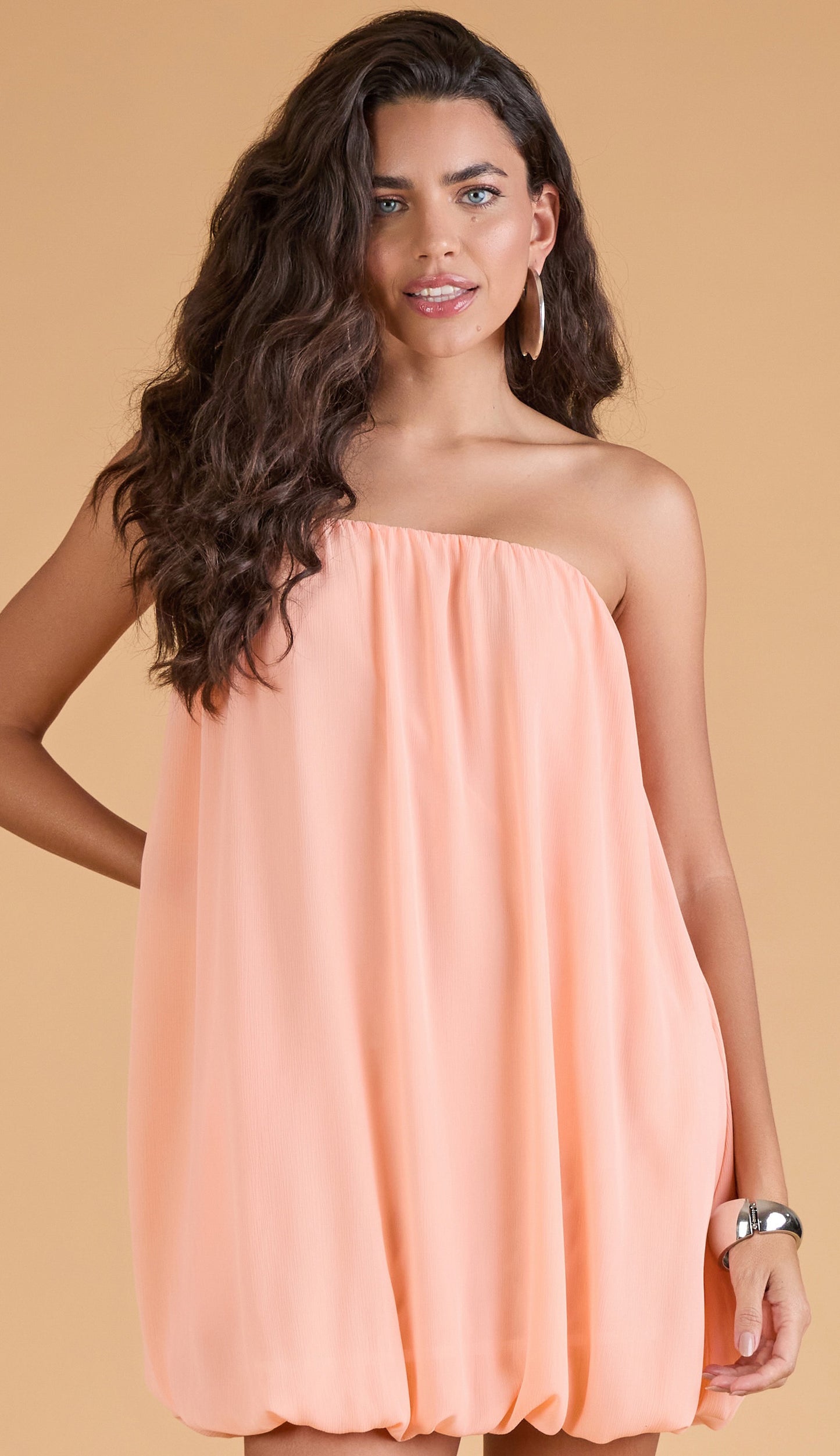 Vestido Valquíria Pêssego