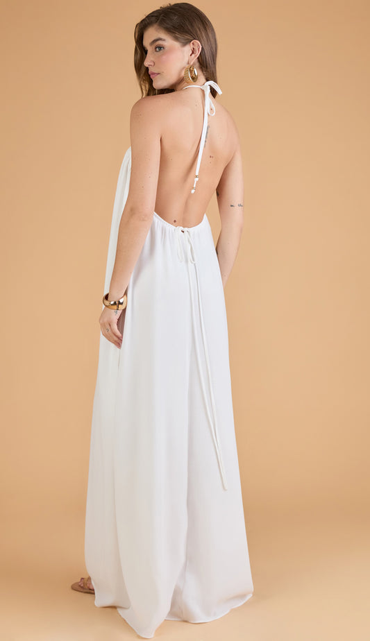 Vestido Amiga Off White