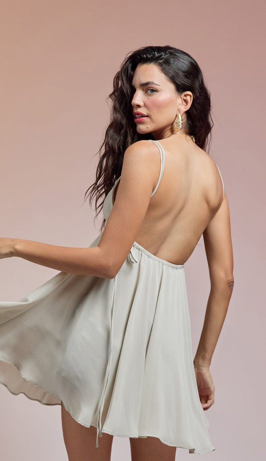 Vestido Bonita Cinza