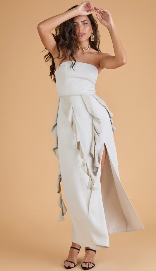 Vestido Amora Cinza