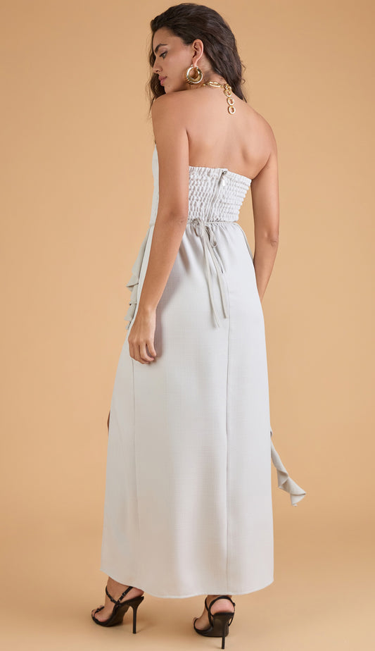 Vestido Amora Cinza