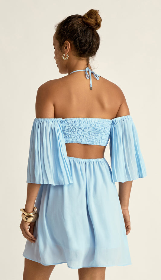Vestido Aline Azul