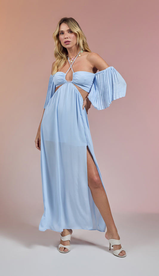 Vestido Aline Azul