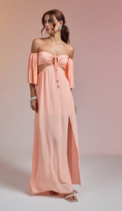 Vestido Aline Pêssego