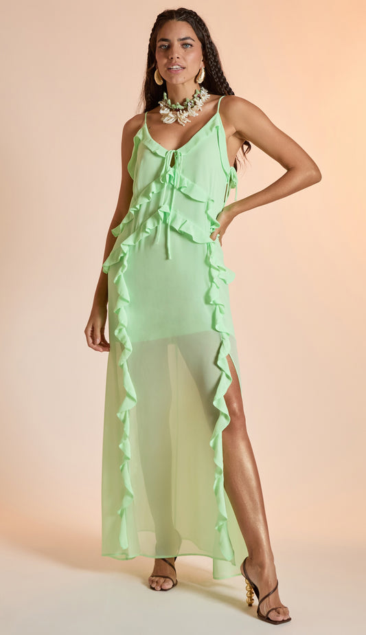 Vestido Anne Verde