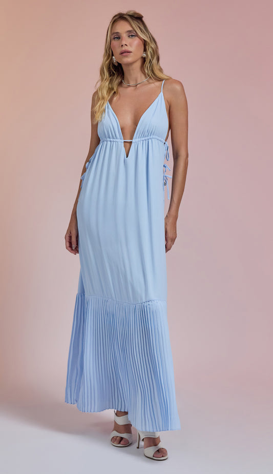 Vestido Arte Azul