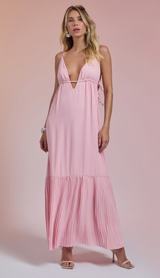 Vestido Arte Rosa