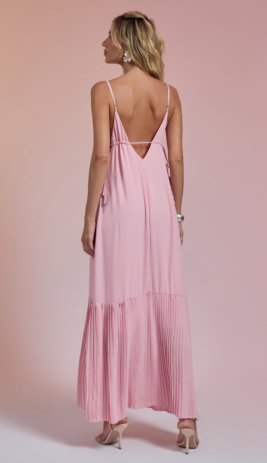 Vestido Arte Rosa