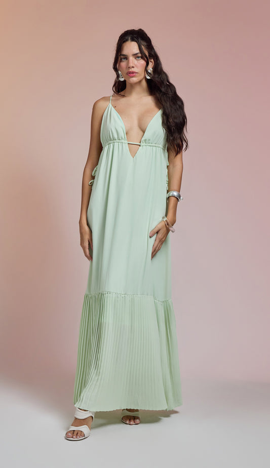 Vestido Arte Verde