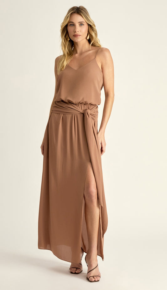 Vestido Bela Mocha