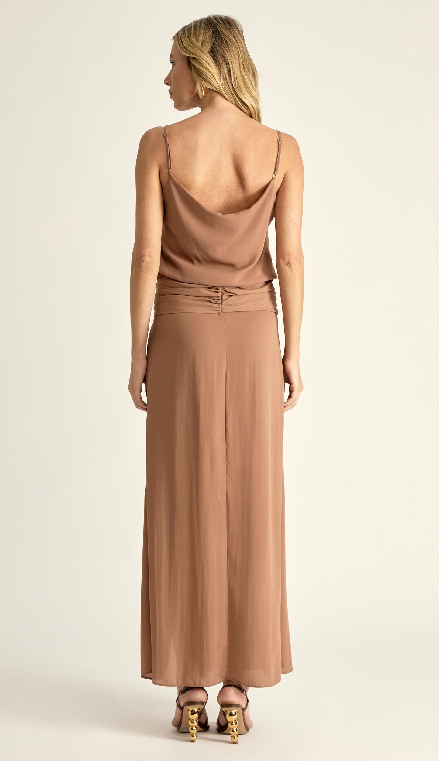 Vestido Bela Mocha
