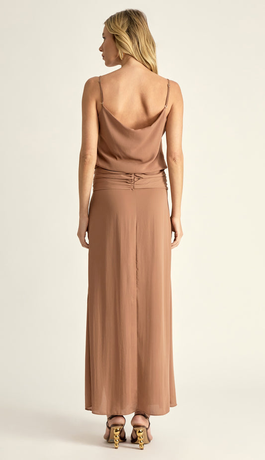 Vestido Bela Mocha