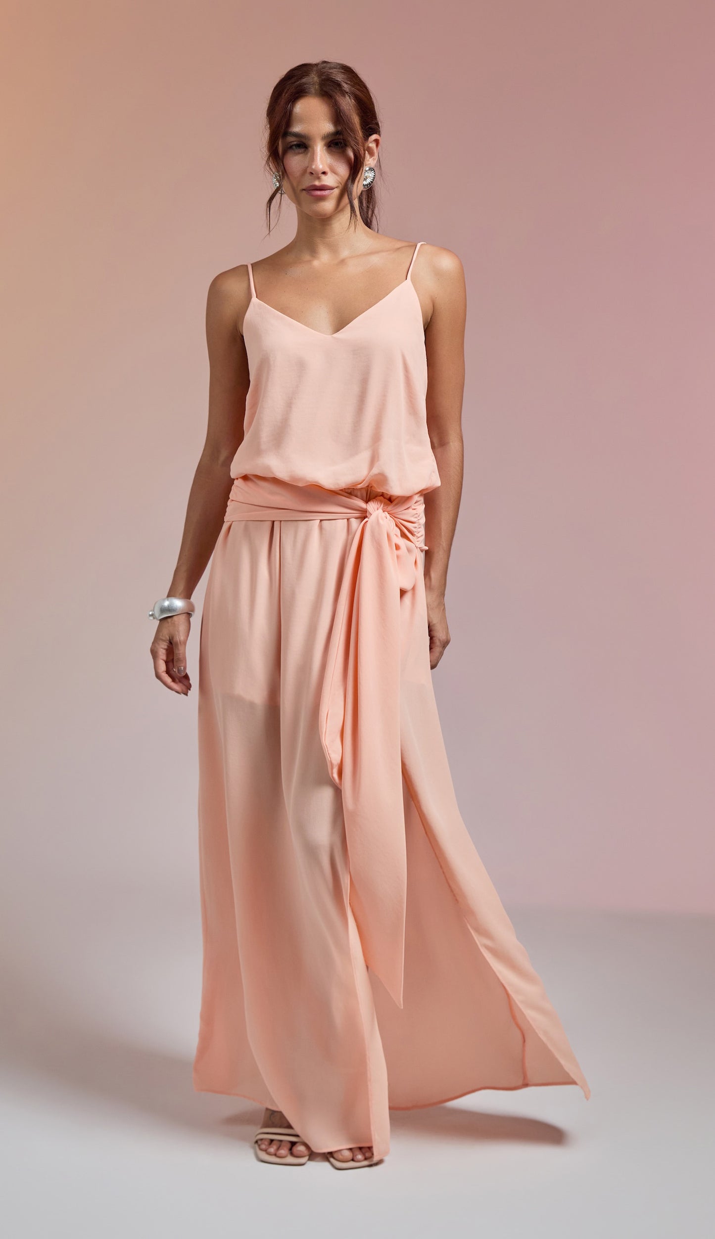 Vestido Bela Pêssego