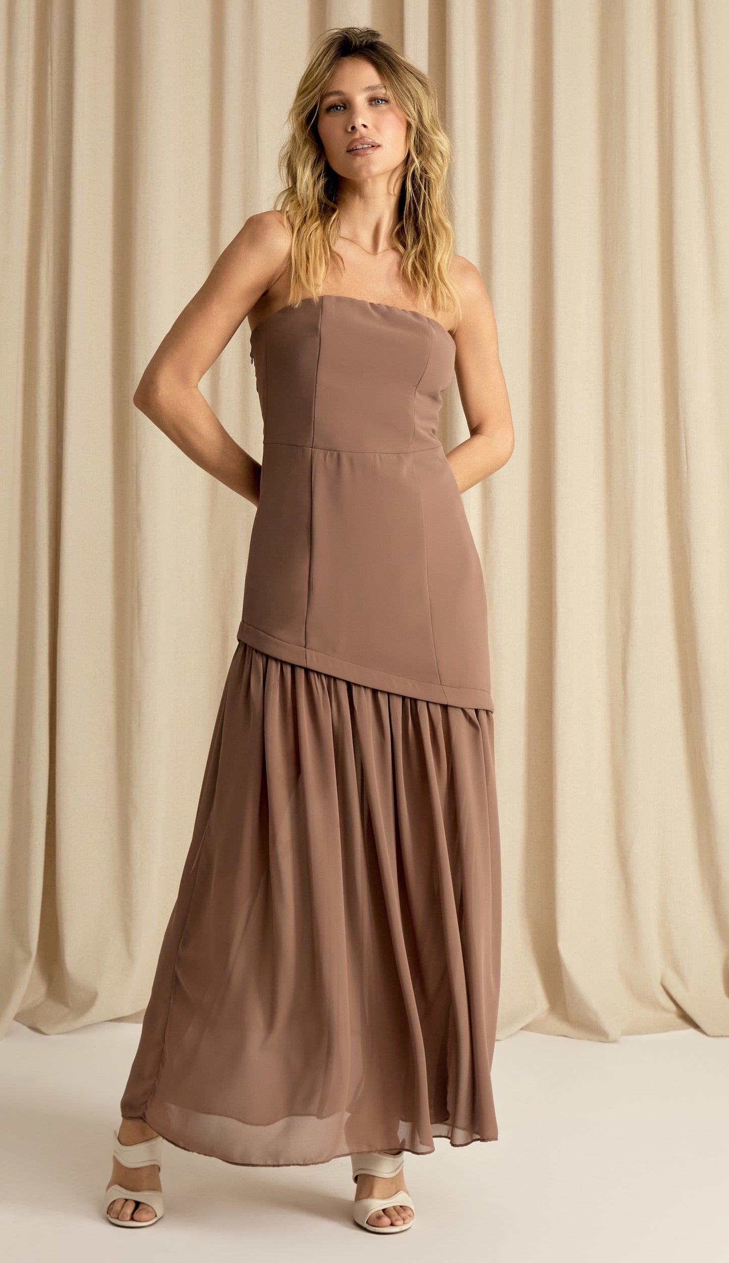 Vestido Beverly Mocha