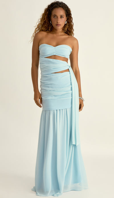 Vestido Corina Azul