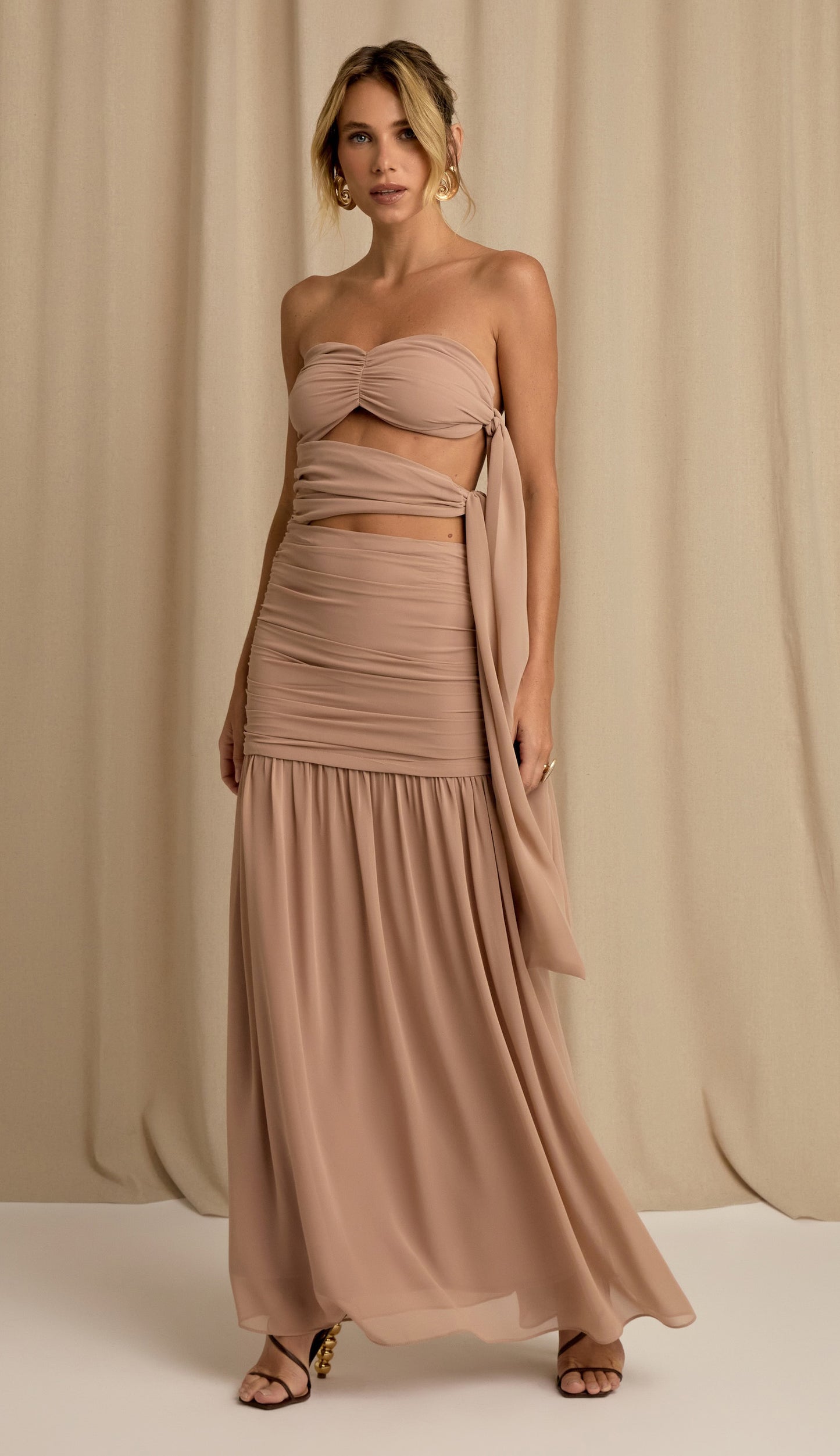 Vestido Corina Mocha