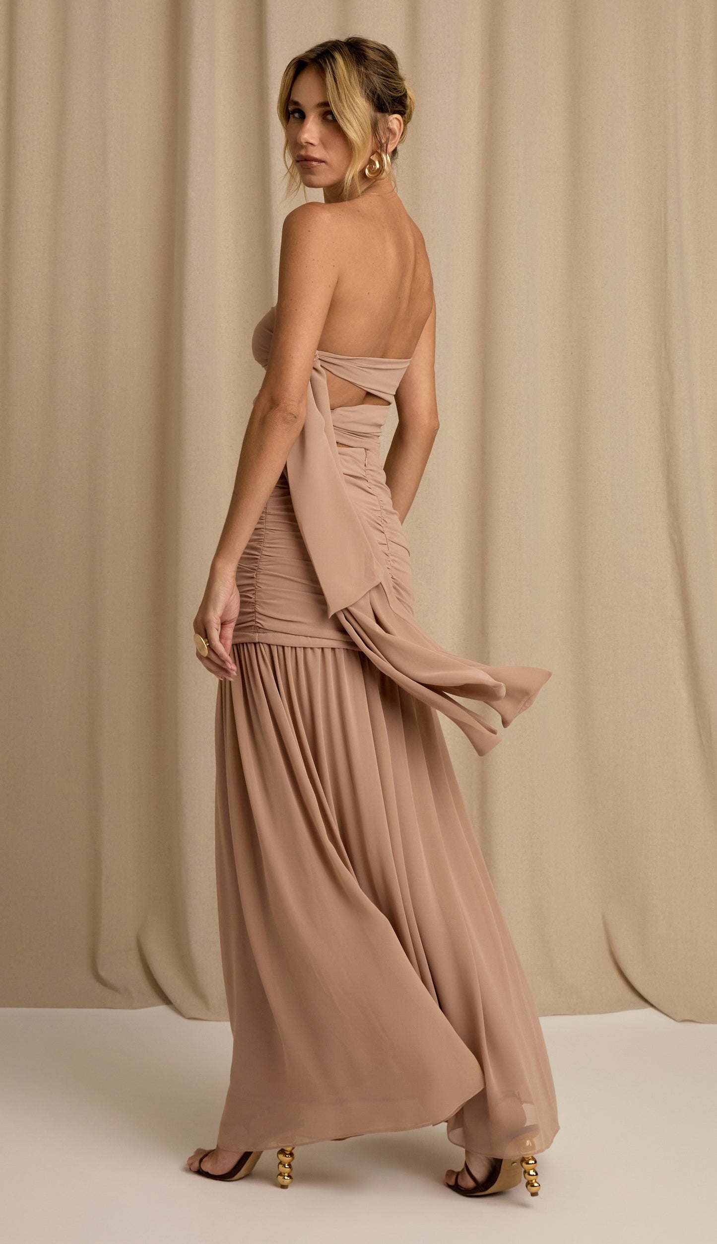 Vestido Corina Mocha
