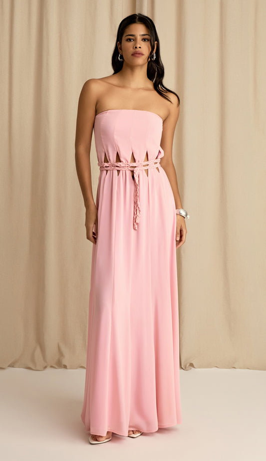 Vestido Celina Rosa