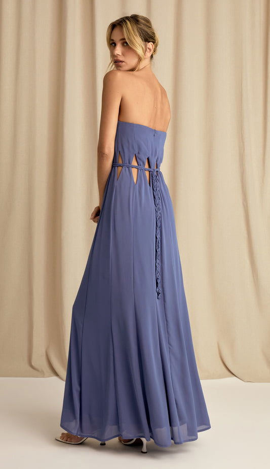 Vestido Celina Azul