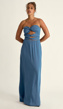 Vestido Carmela Azul