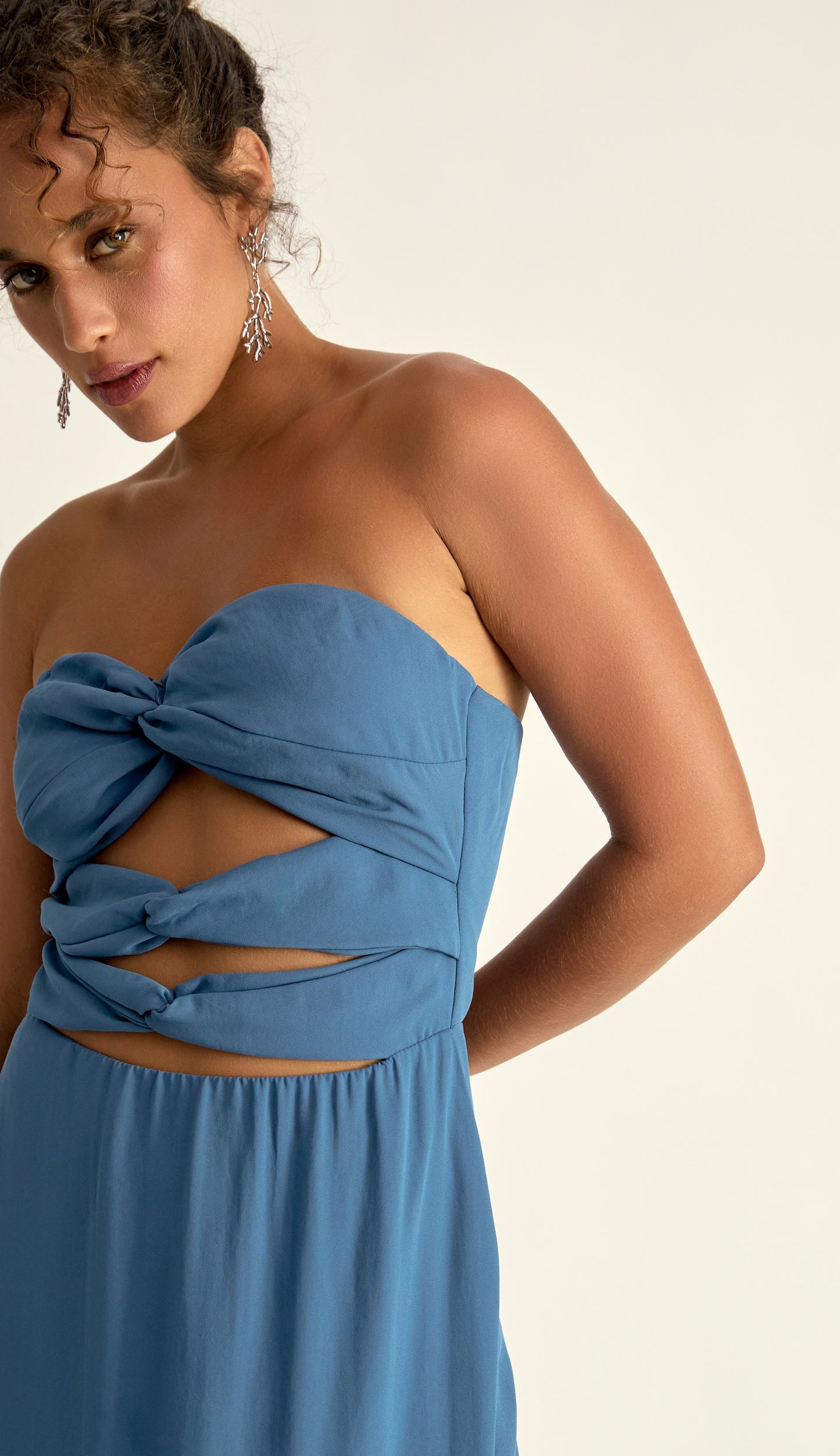 Vestido Carmela Azul