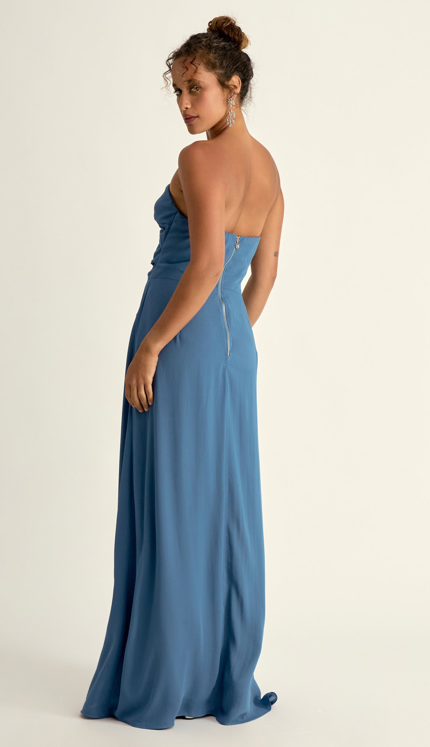 Vestido Carmela Azul