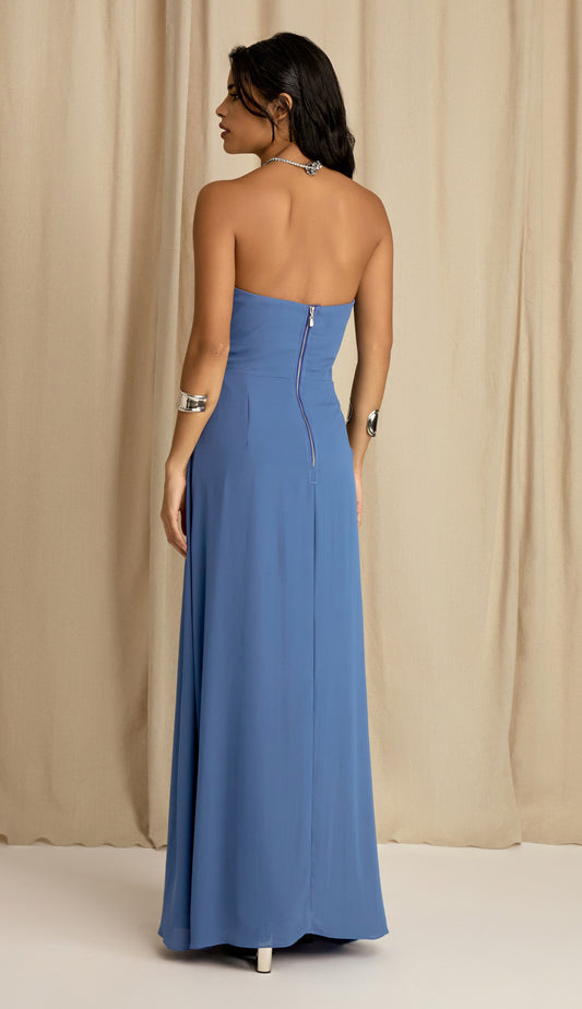 Vestido Carmela Azul