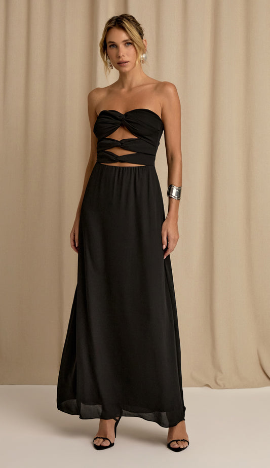 Vestido Carmela Preto