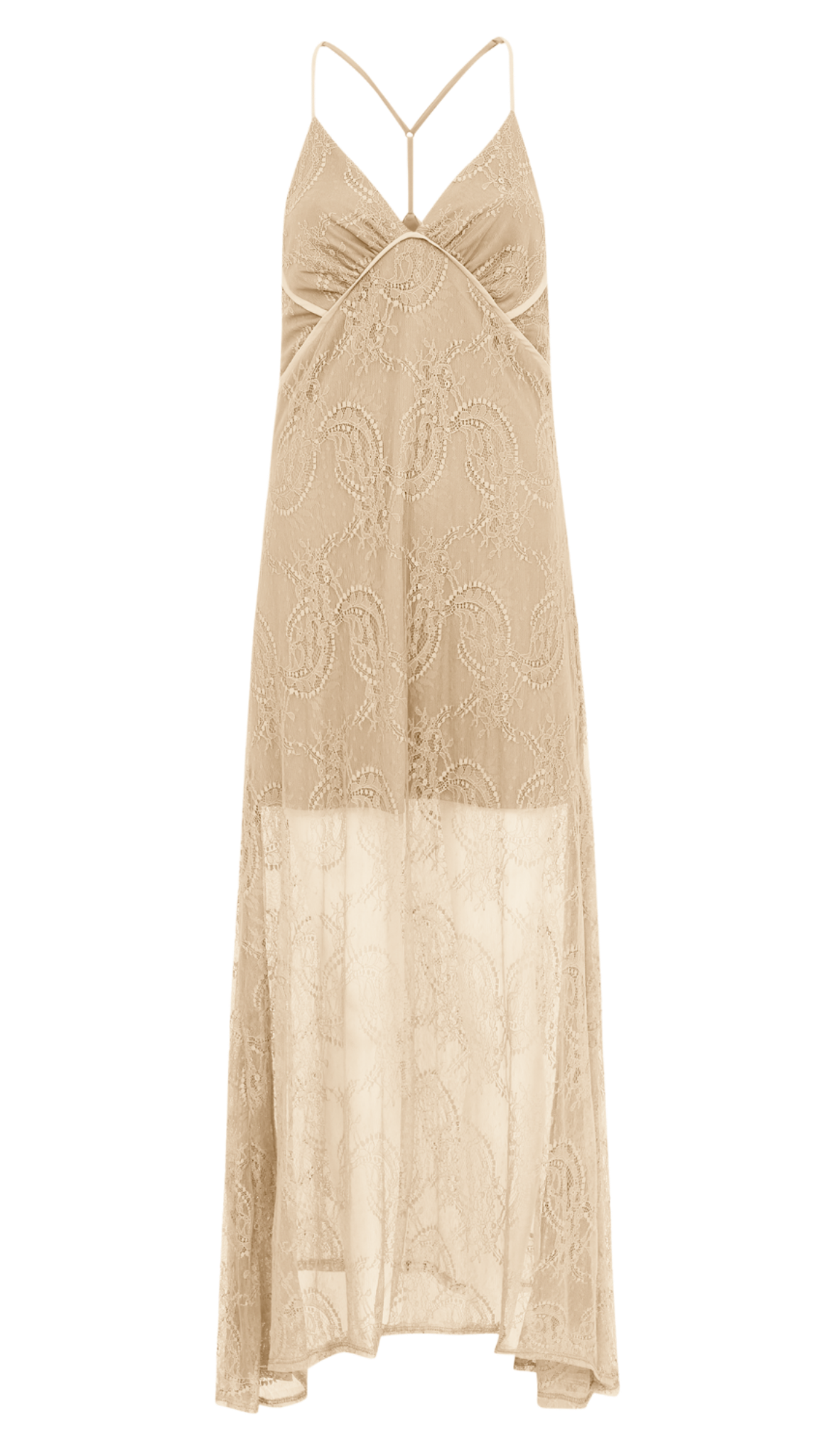 Vestido Celma Natural
