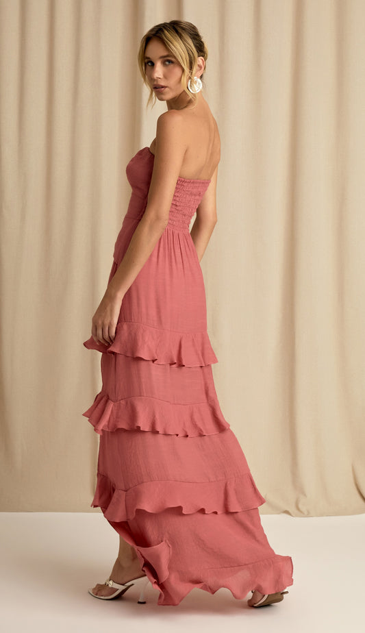 Vestido Trento Rosê