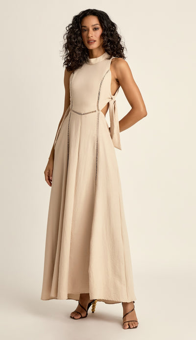 Vestido Delilah Natural