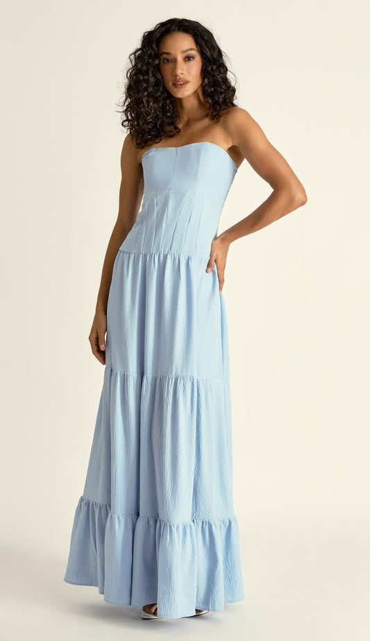 Vestido Daiane Azul